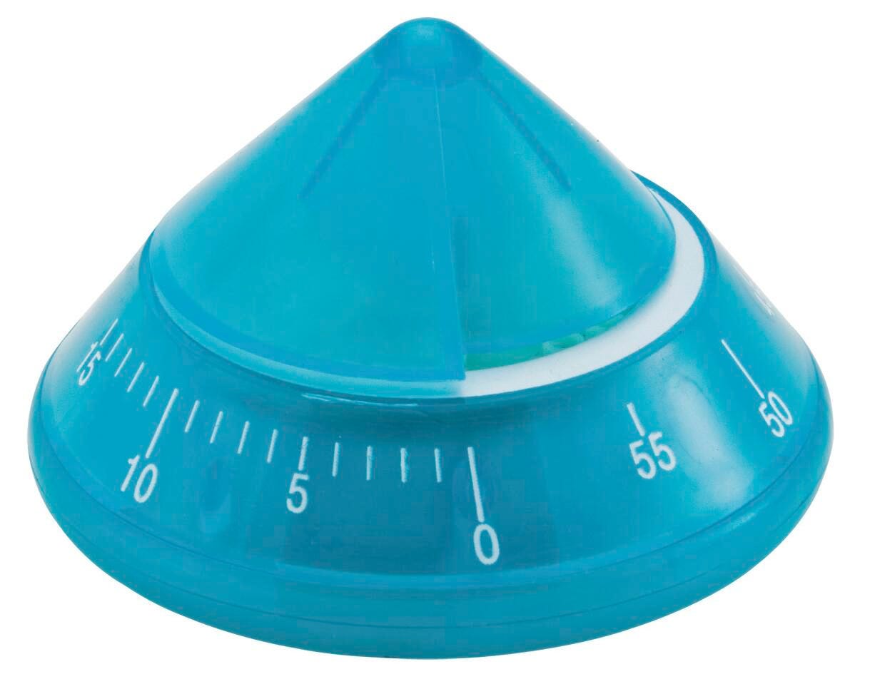 TIMER TRANSLUCENT BLUE CONICAL