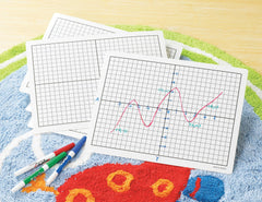 BOARDS WRITE AND WIPE COORDINATE BOARDS SET OF 10 GRADES 3-8