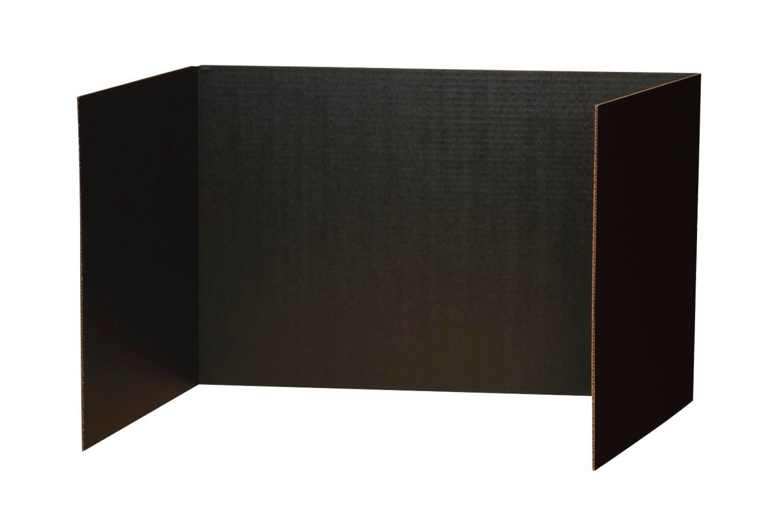 BOARD PRIVACY PACON 48X16 IN BLACK PACK OF 4