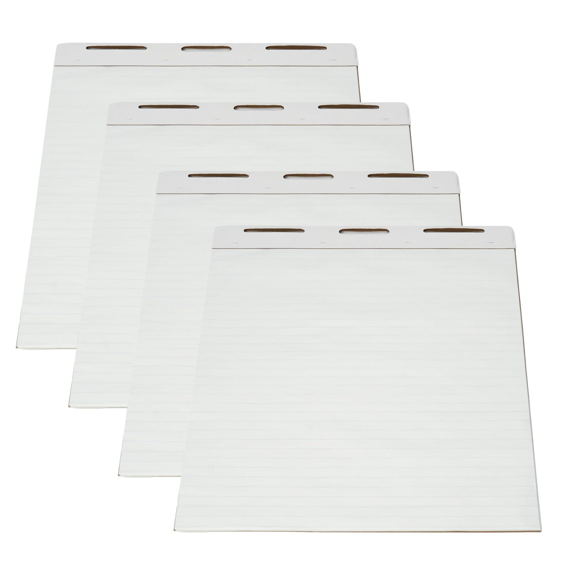 PAPER EASEL PAD SCHOOL SMART 27X34 1 INCH RULED 50 SHTS PK OF 4