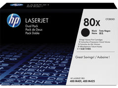 CARTRIDGE INK TONER HP HEWCF280XD BLACK PK OF 2