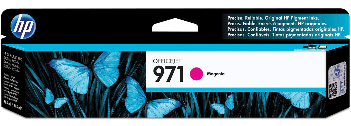CARTRIDGE INK TONER HP 971 MAGENTA HEWCN623AM