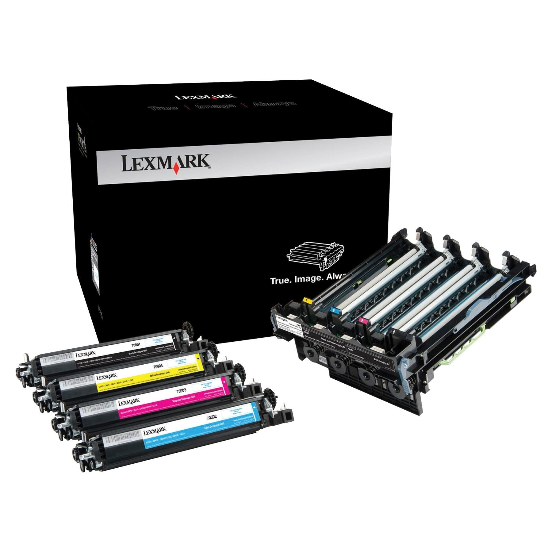 INK TONER CARTRIDGE LEXMARK LEX70C0Z50 BLACK