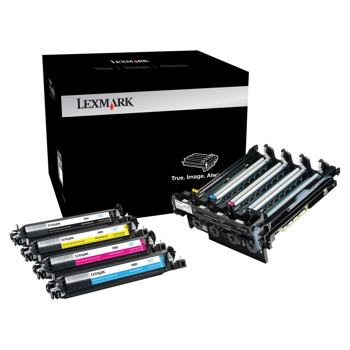 INK TONER CARTRIDGE LEXMARK LEX70C0Z50 BLACK