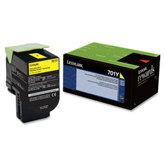 CARTRIDGE INK TONER LEXMARK LEX70C10Y0 YELLOW