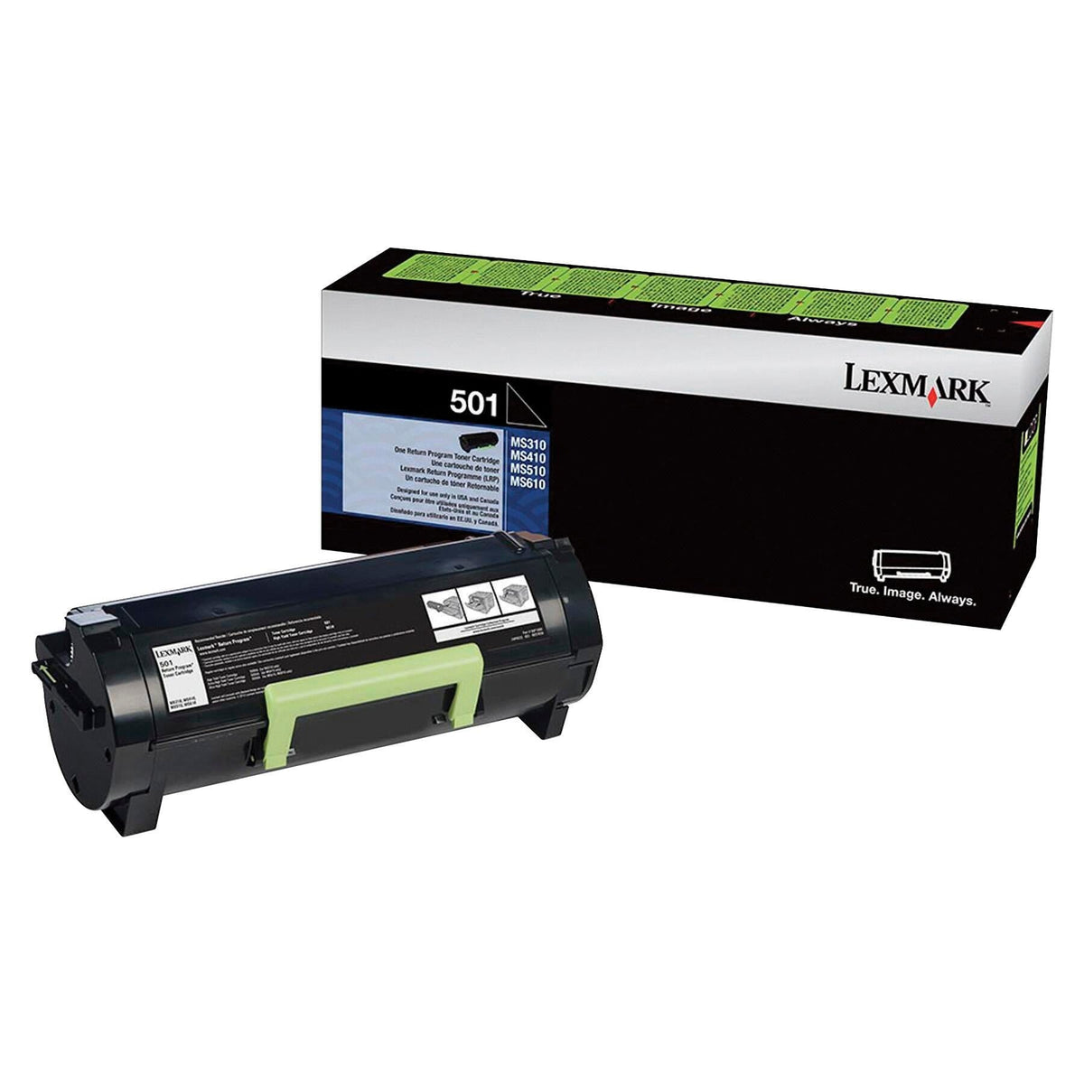 CARTRIDGE INK TONER LEXMARK LEX50F1000 BLACK