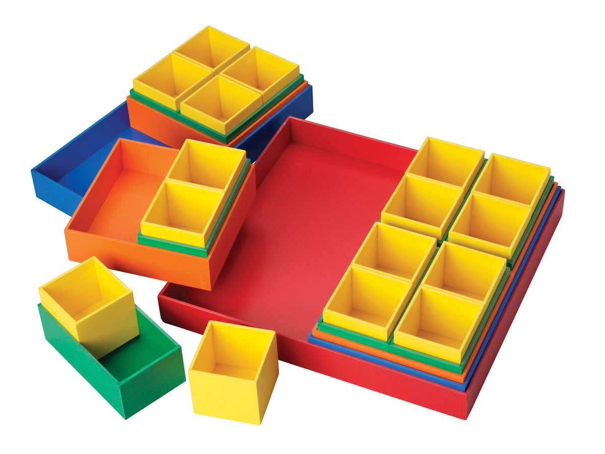 CONTAINERS GALLON/FRACTION MEASUREMENT SET 13X12IN