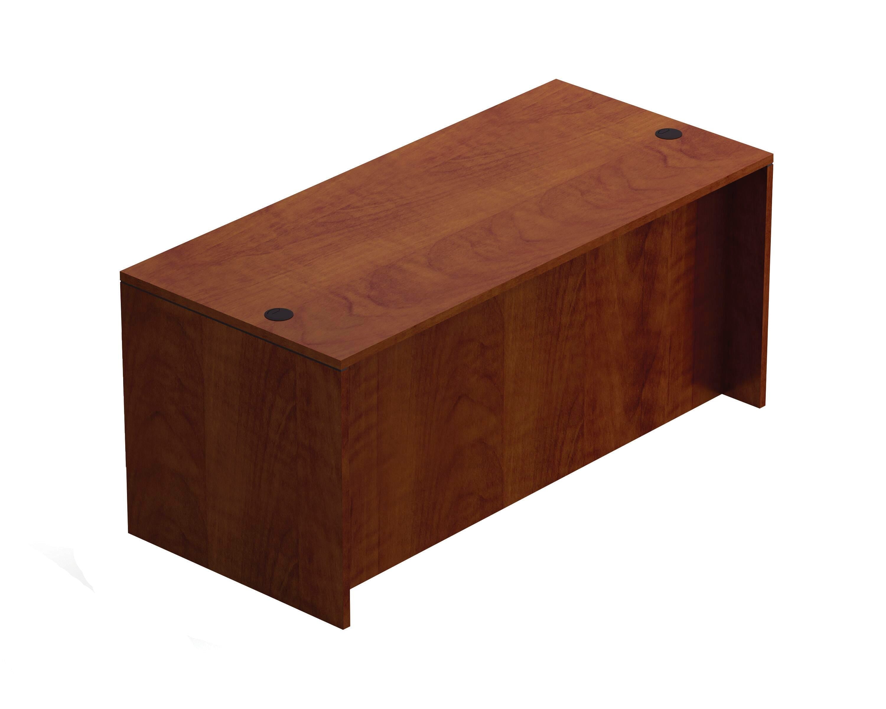 GLOBAL - RECTANGULAR DESK SHELL - 66 X 30 X 29-1/2 IN - SPECIFY COLOR