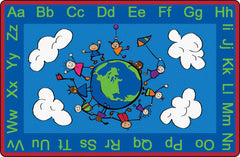 FLAGSHIP CARPETS - HAPPY WORLD - 3 FT X 5 FT RECTANGLE