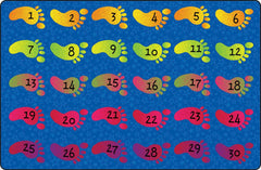 FLAGSHIP CARPETS - COUNTING FEET - 3 FT X 5 FT