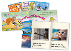 BOOKS FICTION+NONFICTION EXPLORE EARTH GRADE 1 SET OF 6