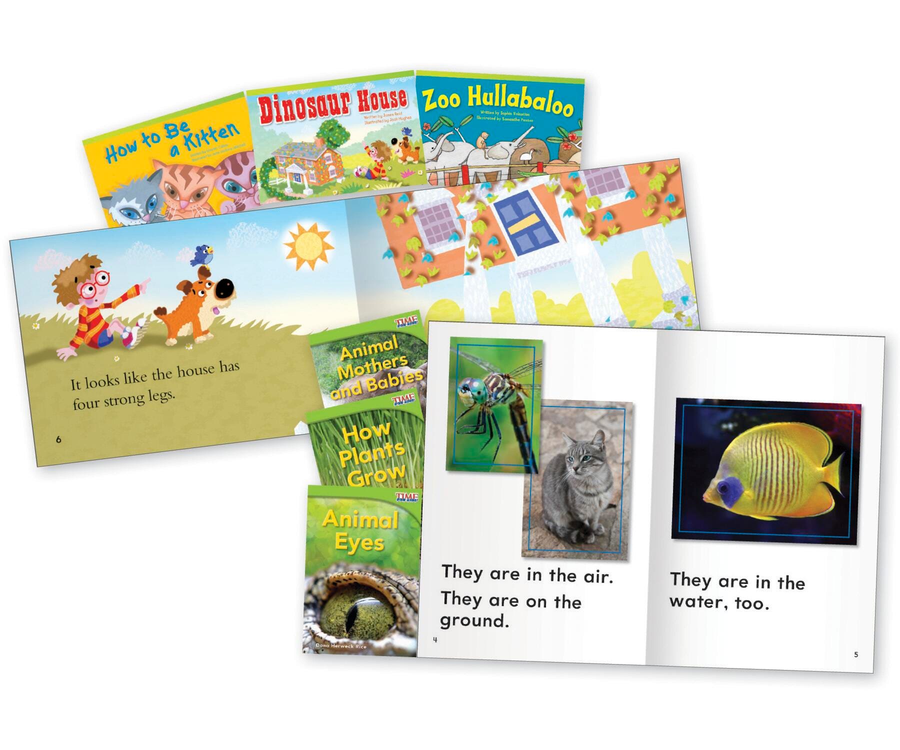 BOOKS - FICTION+NONFICTION LEARN ABOUT LIFE GRADE 1 SET OF 6