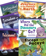 BOOKS FICTION+NONFICTION NATURAL DISASTERS GRADE 2 SET OF 6