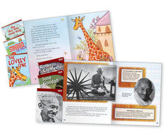 BOOKS MOTIVATION PEOPLE CHARS 2 SET OF 6