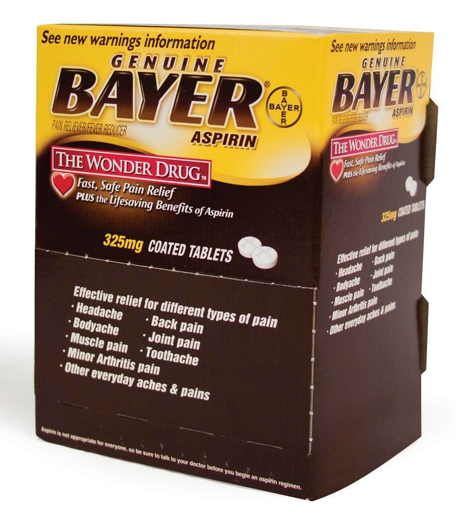 ASPIRIN BAYER PACK OF 50