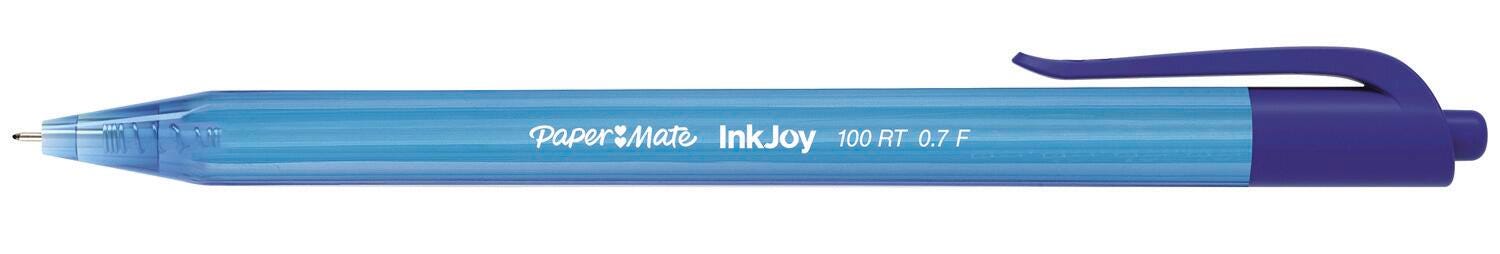 PEN PM INKJOY 100RT 1.0MM  BLUE PACK OF 12