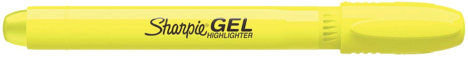 HIGHLIGHTER SHARPIE GEL YELLOW PACK OF 2