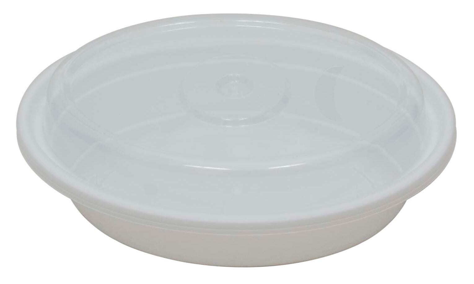 CONTAINER OVAL WHITE 8 OZ EA