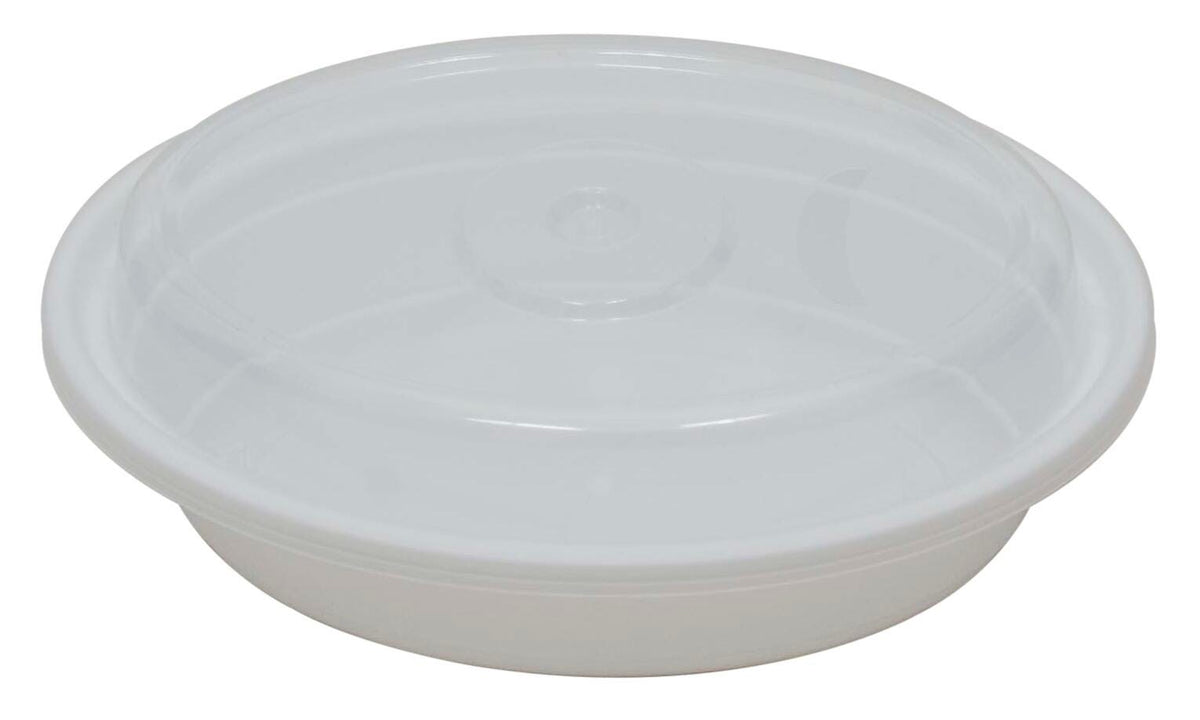 CONTAINER OVAL WHITE 8 OZ EA