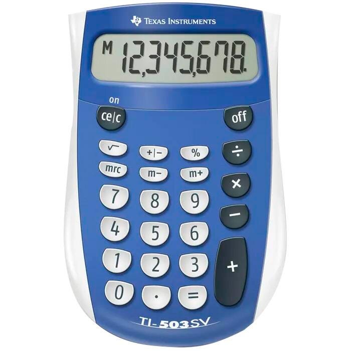 CALCULATOR TI-503 SUPER VIEW