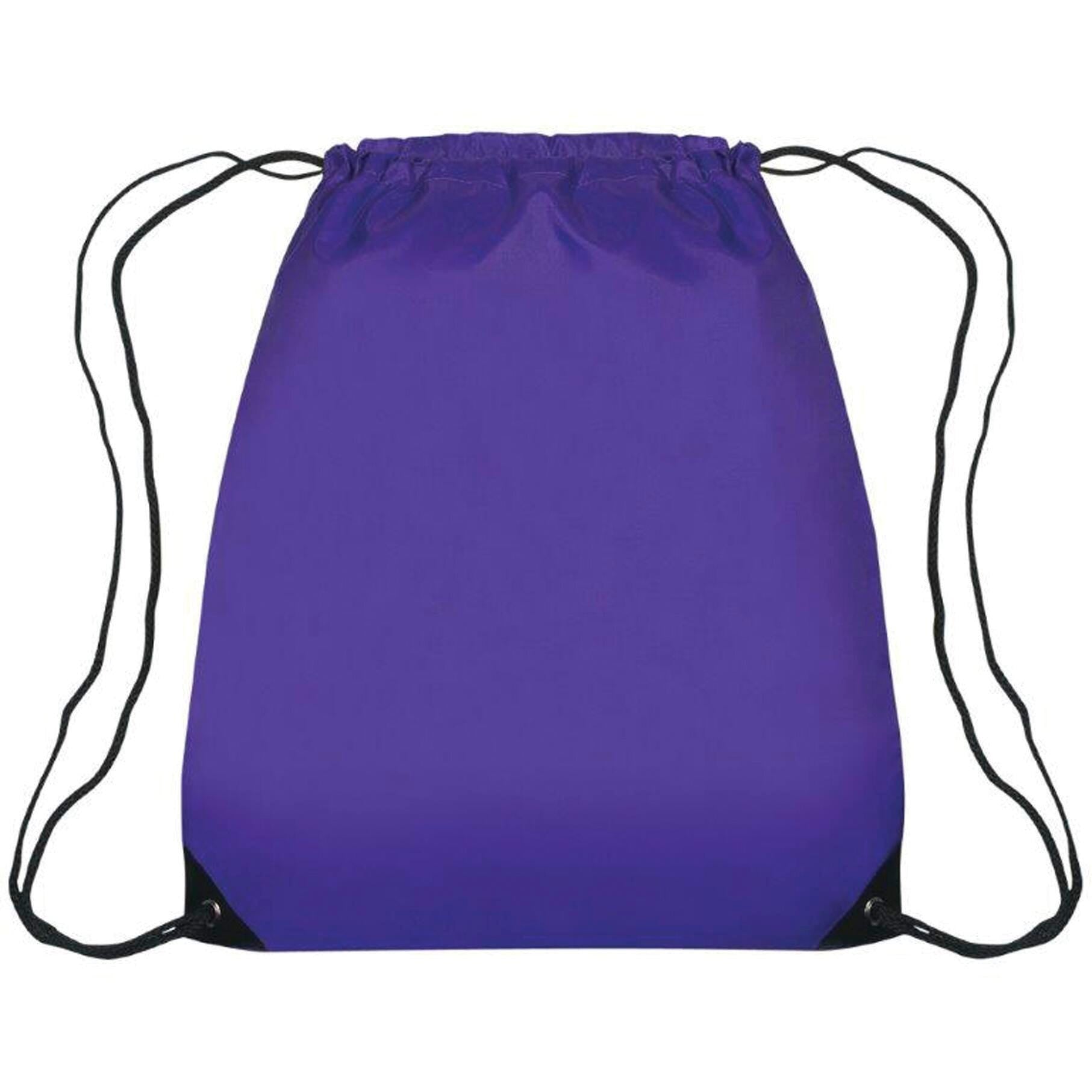 BACKPACK DRAWSTRING SPORTS PURPLE