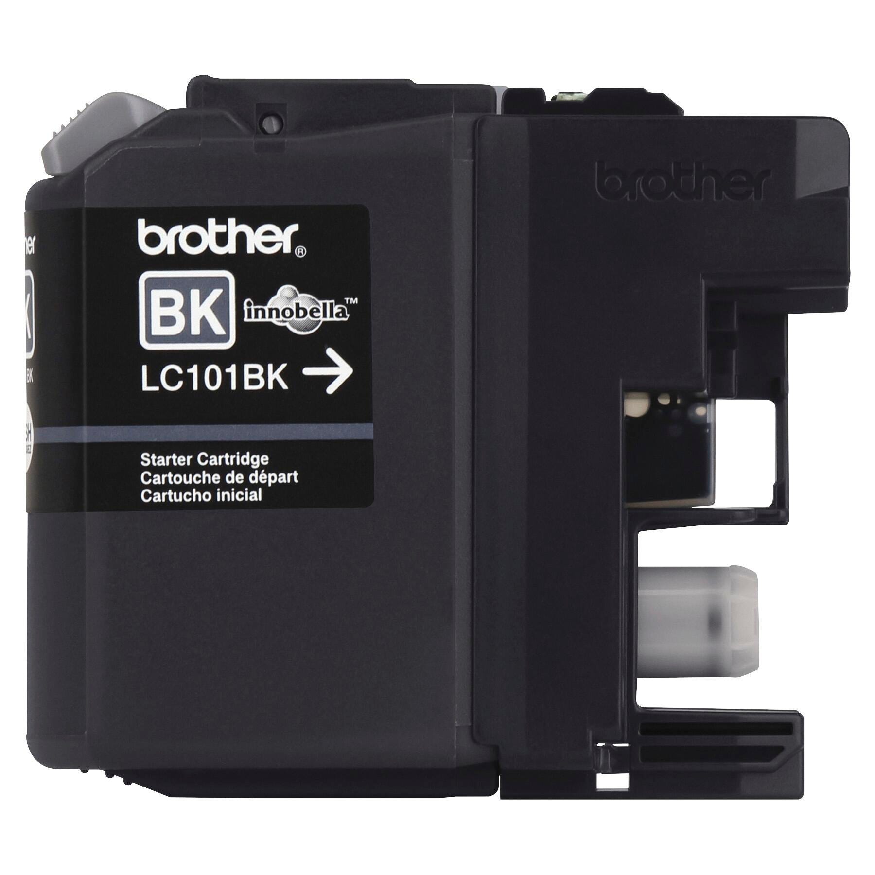 CARTRIDGE INK TONER BROTHER BRTLC101BK BLACK