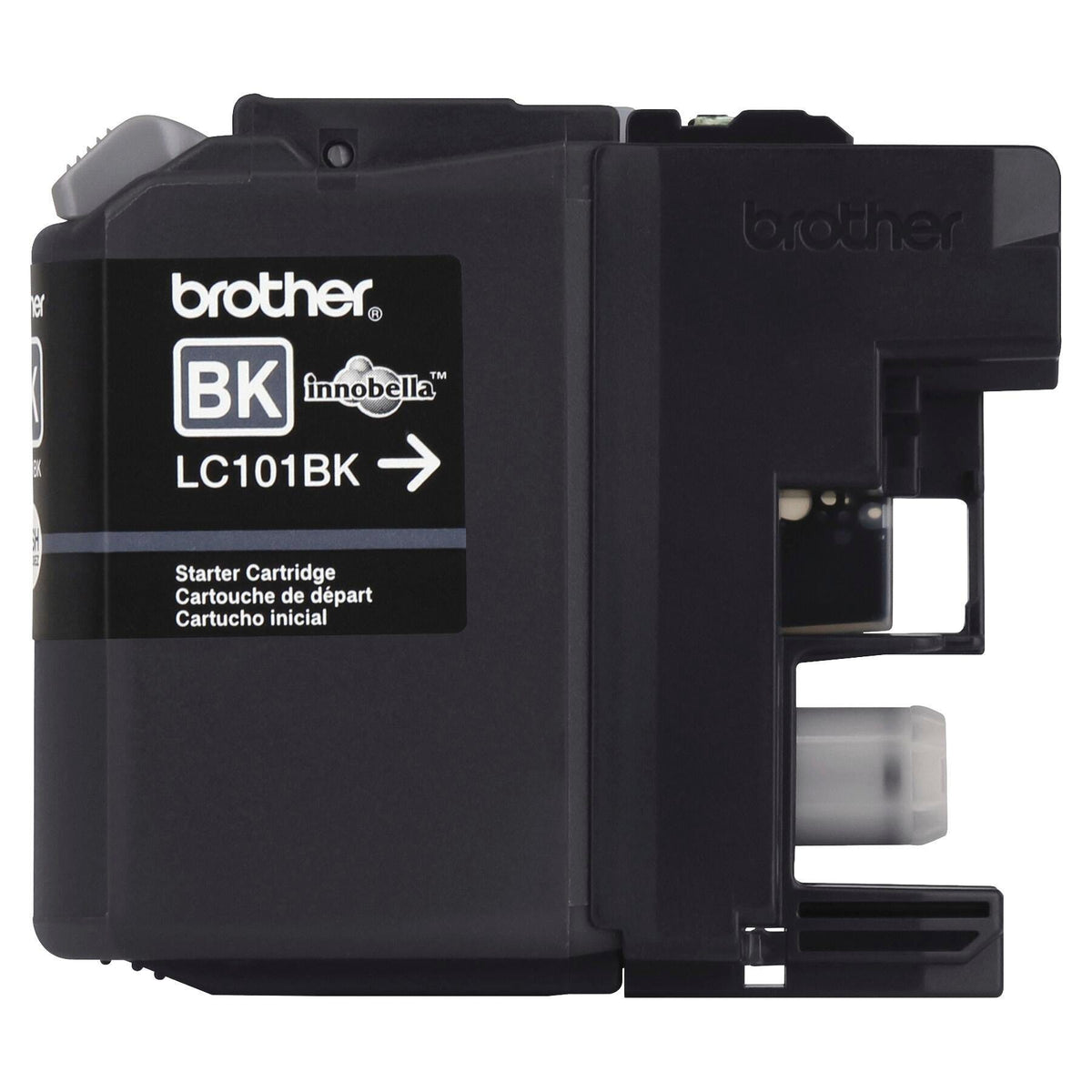 CARTRIDGE INK TONER BROTHER BRTLC101BK BLACK