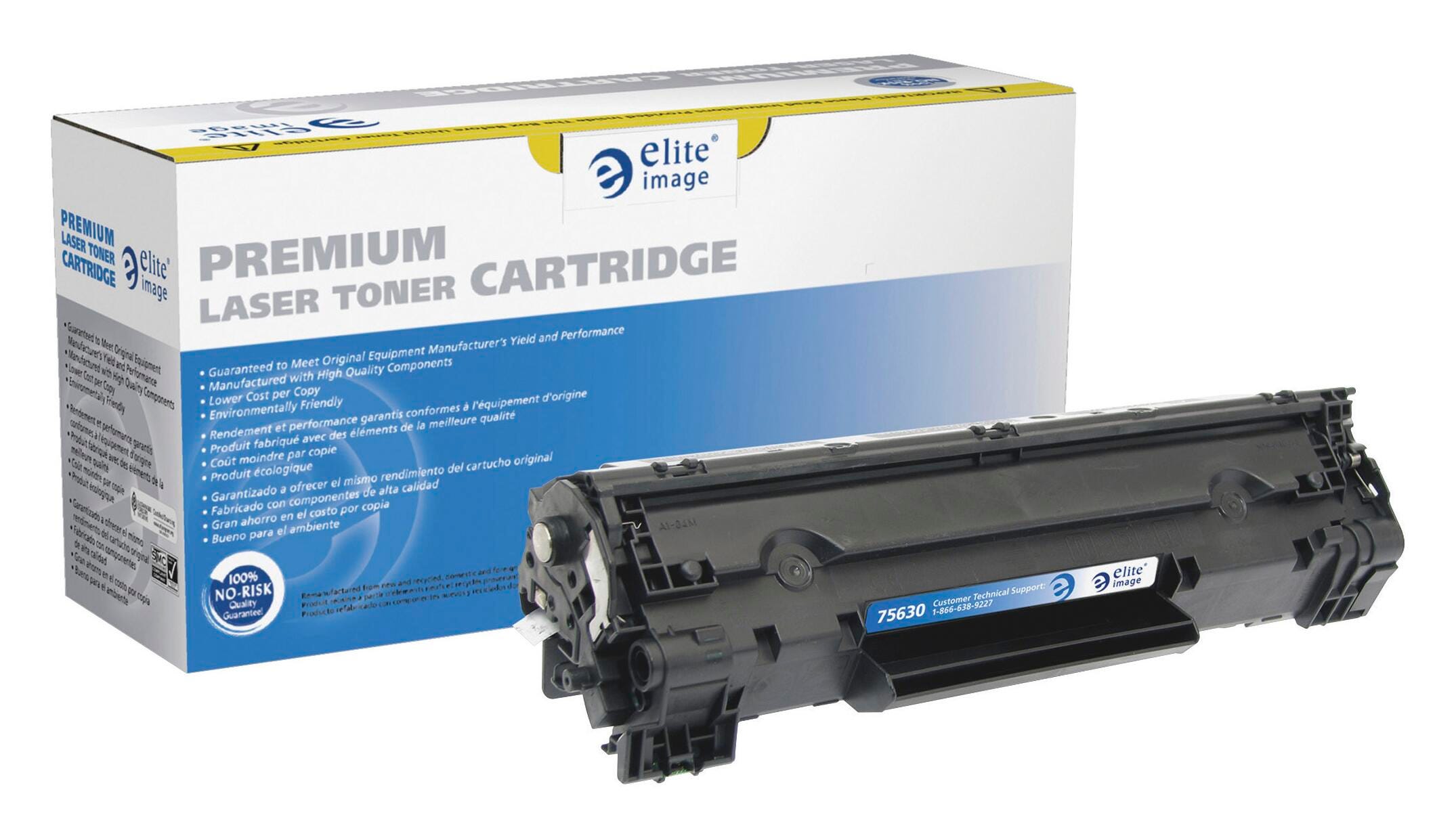 CARTRIDGE INK TONER FOR HP 85A BLACK ELI75630