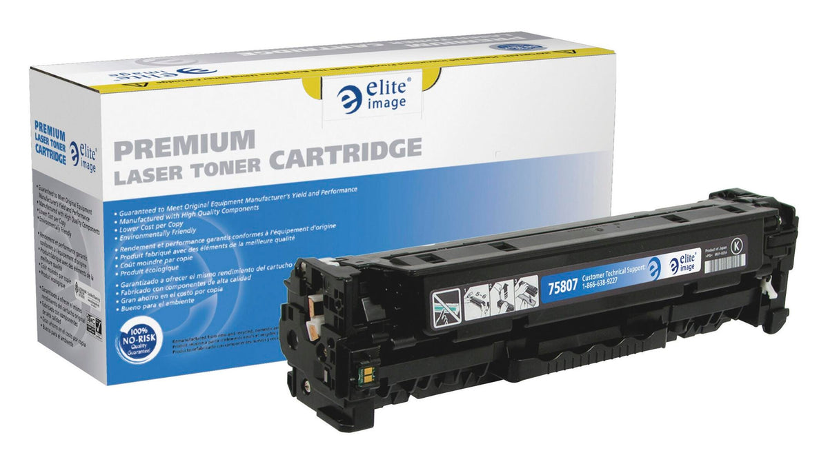 CARTRIDGE INK TONER FOR HP CE410X BLACK ELI75807