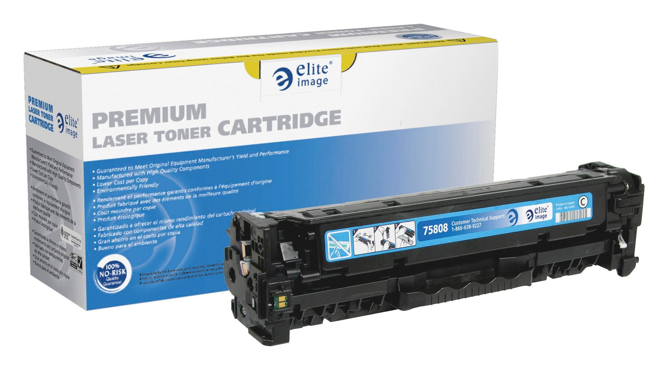 CARTRIDGE INK TONER FOR HP CE411A CYAN ELI75808