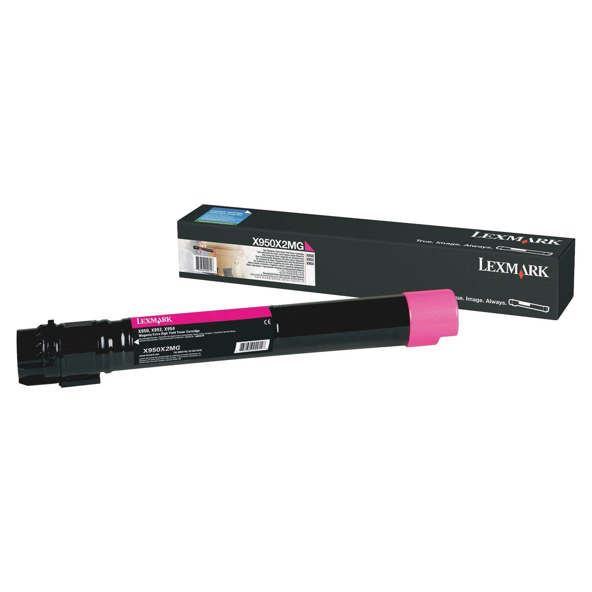 INK TONER CARTRIDGE LEXMARK LEXX950X2MG MAGENTA