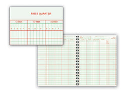 BOOK CLASS REC 6/7WK 8SUB H 8 1/2X11 0632 H