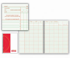 BOOK CLASS REC 6/7WK 8SUB 9.25X12.25 0636 P