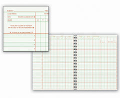 BOOK CLASS REC 6/7WK 8SUB 9.25X12.25 0636 H