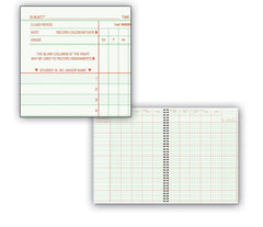 BOOK CLASS REC 9/10WK 8SUB 9.25X12.25 0639 H