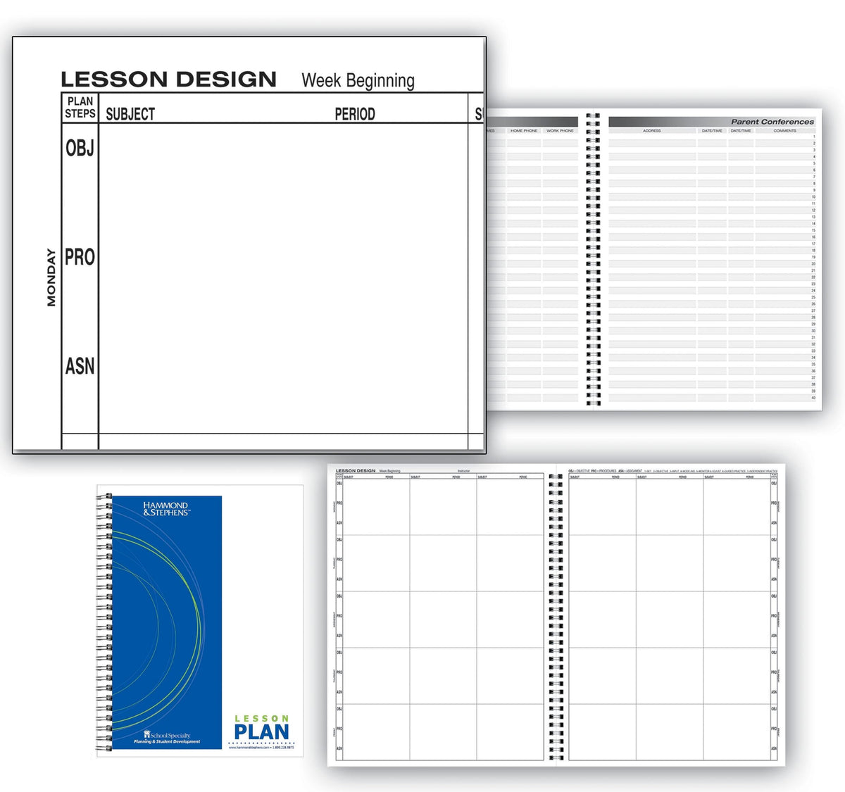 BOOK LESSON PLN 6SUB P 9X12 0444 6 P