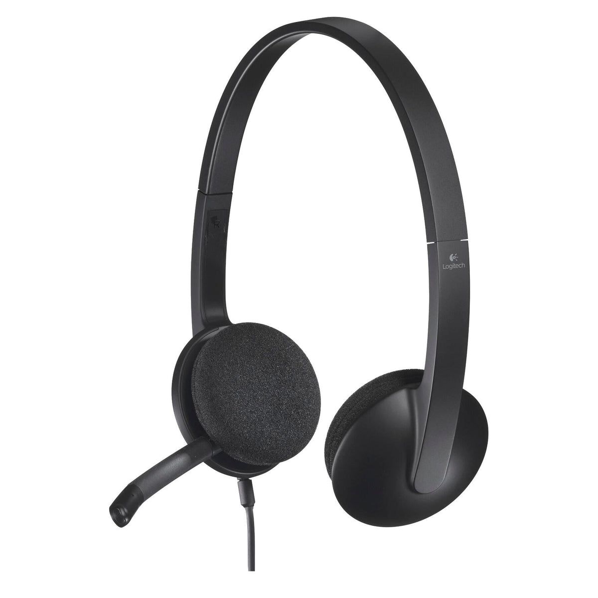 HEADSET ON-EAR USB BLACK LOGITECH H340 LOG981000507