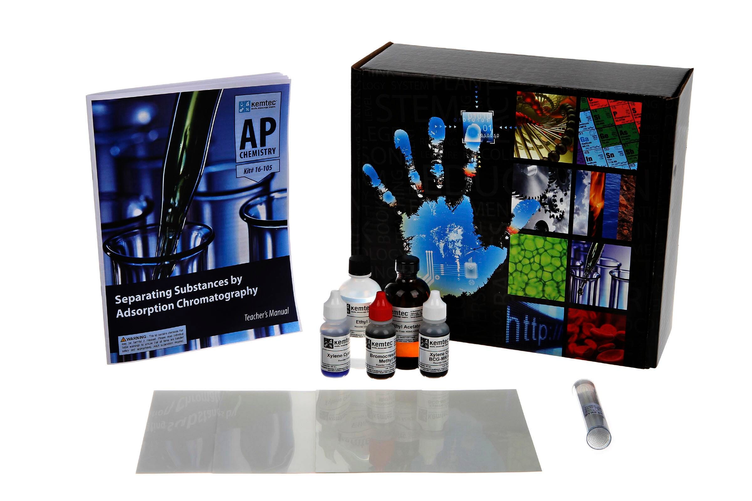 KIT AP SEPARATING SUBSTANS BY ABSORP CHROM