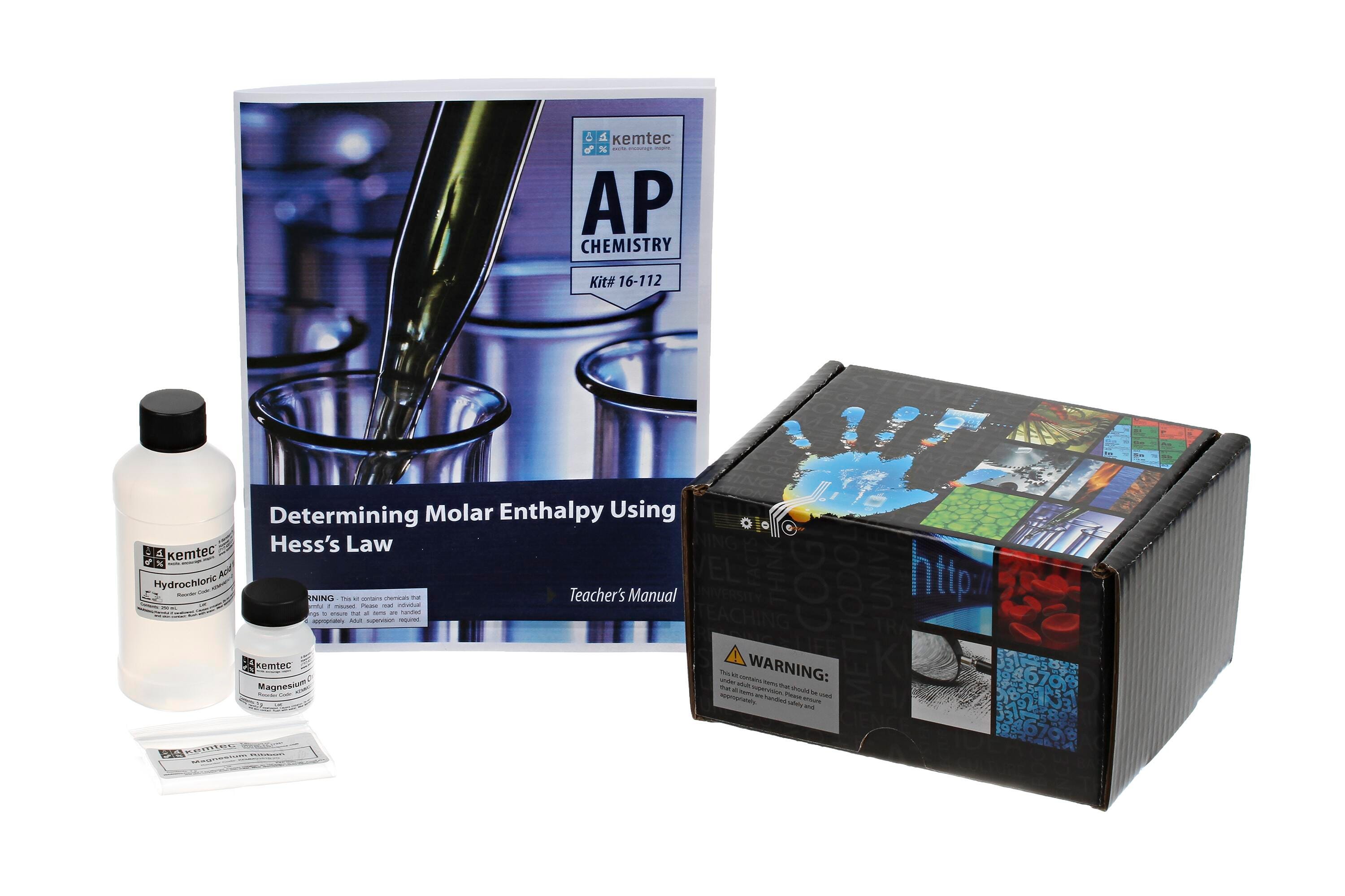DISC-KIT AP DET MOLAR ENTHALPY HESS LAW