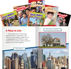 BOOK COMMUNITY AND FAMILY K-2 6-BOOK SET CIVICS