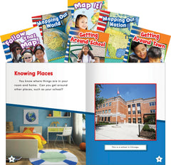 BOOK - LETS MAP IT K-2 GEOGRAPHY SET OF 6