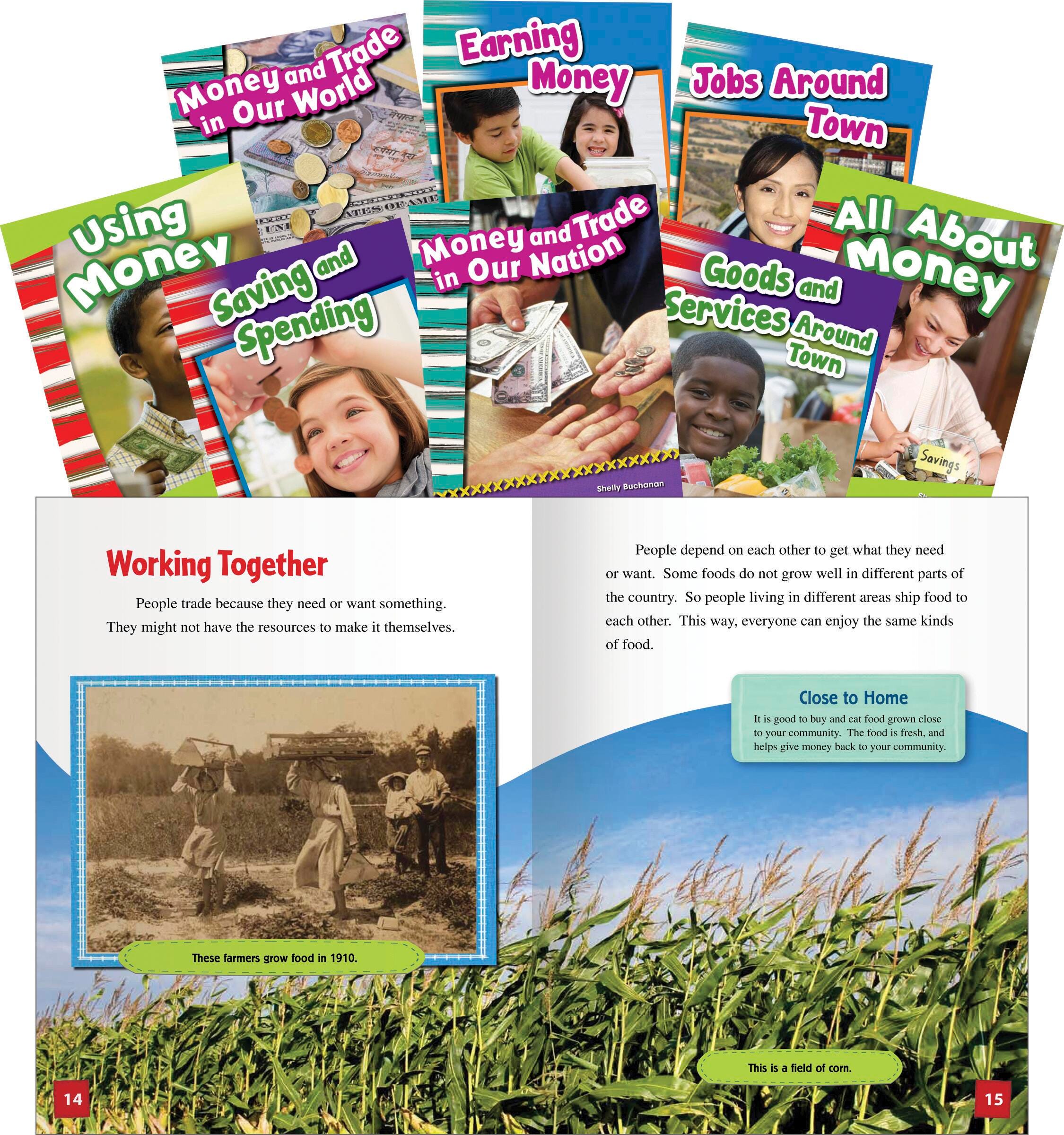 BOOK LEARNING ECONOMICS K-2 8-BOOK SET