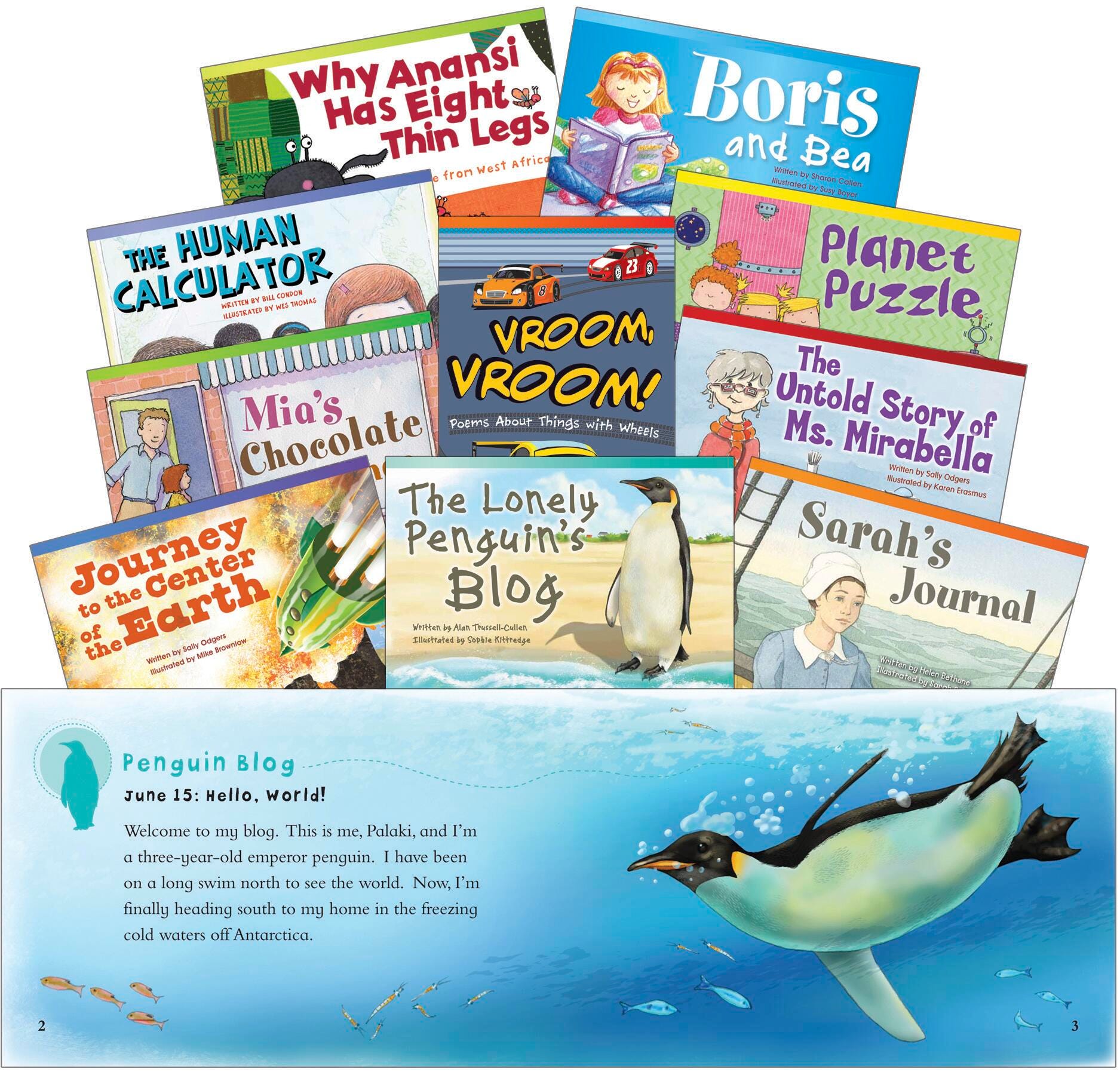 BOOK - READ EXPLORE IMAGINE FICTION READERS EARLY FLUENT SET 1 SET OF 10