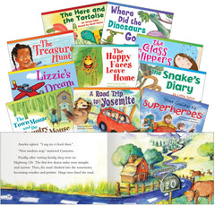 BOOK - READ EXPLORE IMAGINE FICTION READERS EARLY FLUENT SET 2 SET OF 10