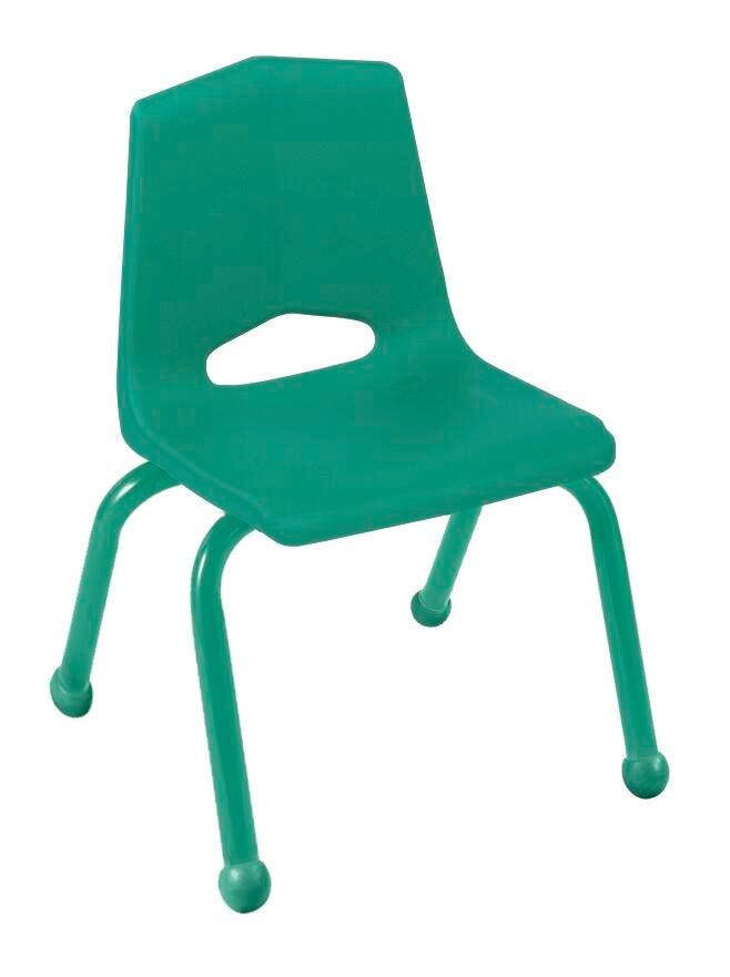 CHAIR - CLASSROOM SELECT - ROYAL SEATING 1100 4-LEG CHAIR - 8 IN - SPECIFY SEAT AND BACK COLOR - MATCHING - BALL GLIDE