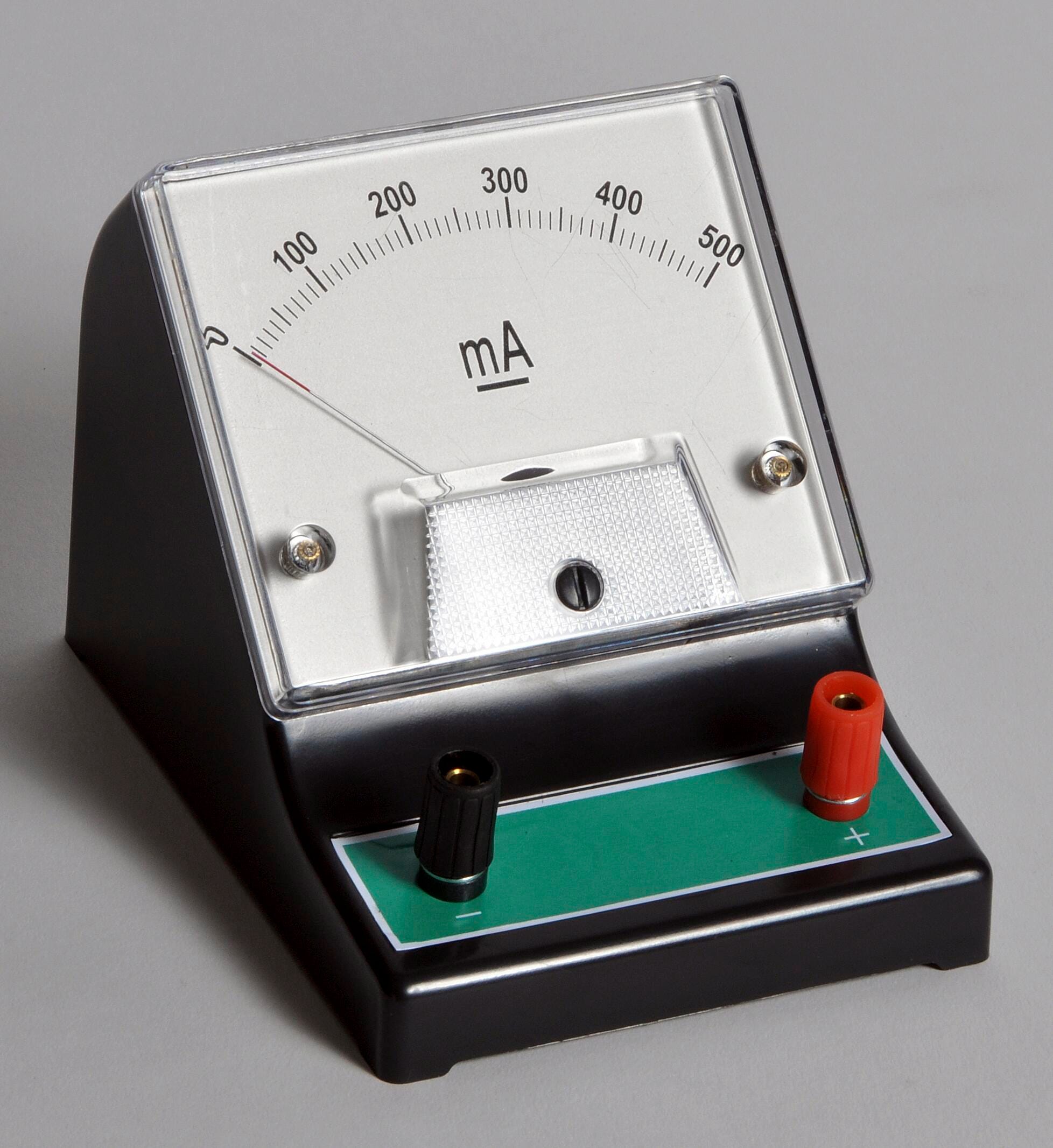 MILLIAMMETER DC BENCH 0-500MA