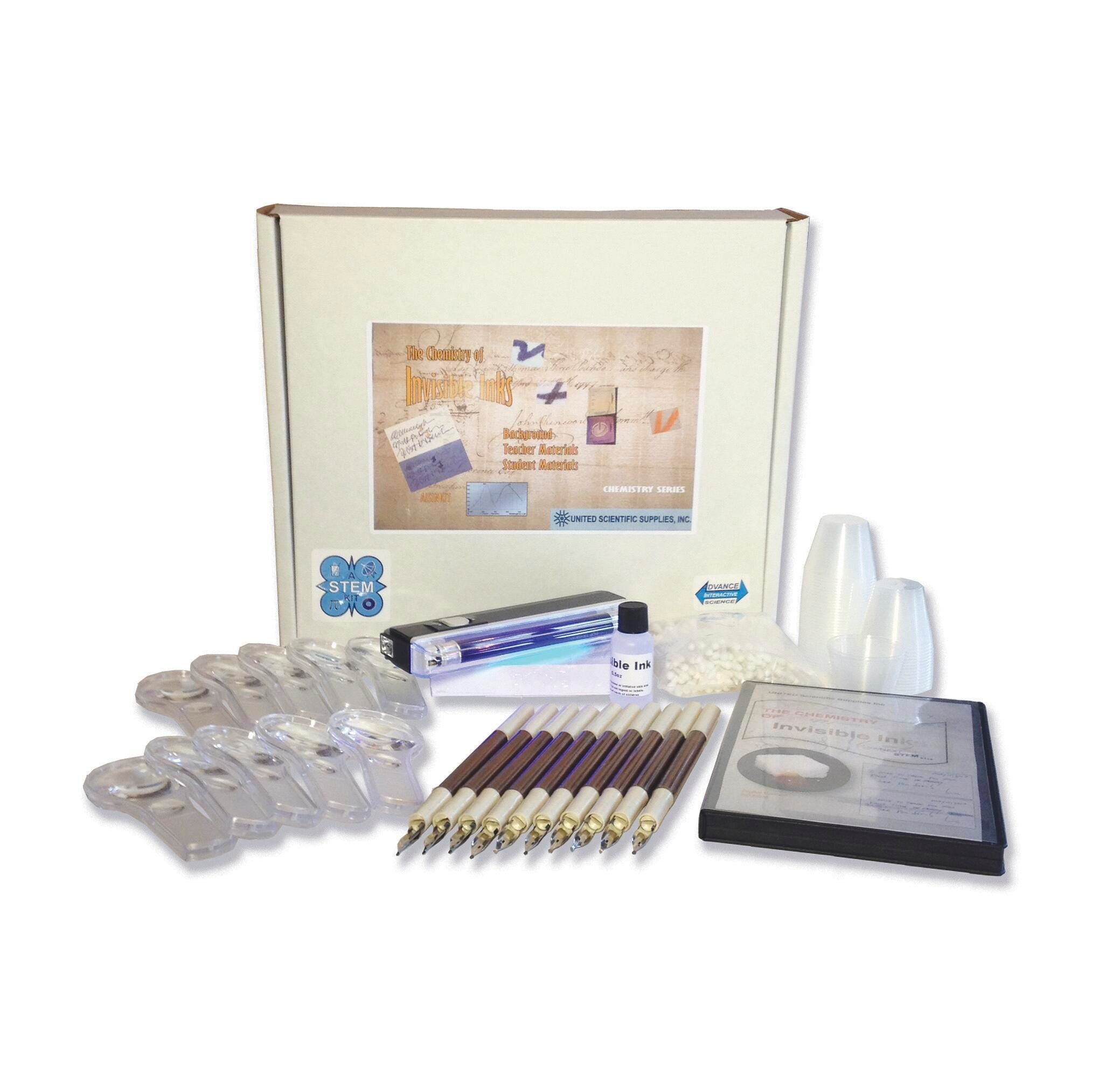 KIT STEM KIT CHEMISTRY OF INVISIBLE INKS