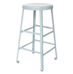 STOOL - MONTISA - ELTON SERIES ANGLE LEG - METAL SEAT - 26 IN - SPECIFY FRAME COLOR