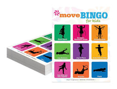 GAME MOVE BINGO FOR KIDS