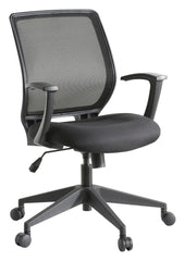 CHAIR EXECUTIVE MID-BACK BLACK LLR84868